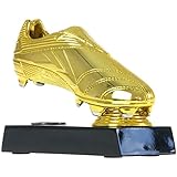super massiv und schwer pokalspezialist 150 x 125 mm Fußball Pokal Toulouse 810g Trophäe Goldener Schuh Gold glänzend