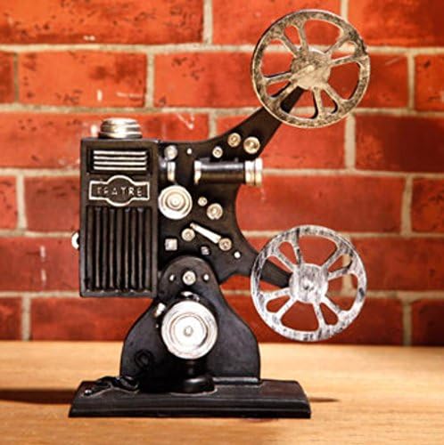 Retro Resin Telephone Camera Fan model Home Desktop Vintage Ornament Cafe Shop Window Decoration , 17