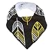 Baby Unisex Bandana Drool Bibs , ivencase Leaf Pattern Absorbent Cotton Cute Baby Gift Sets Feeder Bib for Boys & Girls (4-Pack Set)