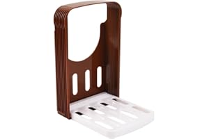 SEIWEI Bread Slicer with 4 Thickness for Homemade Bread Loaf Slicer Guide with Uniform Slices Toast Slicing Cutter Machine