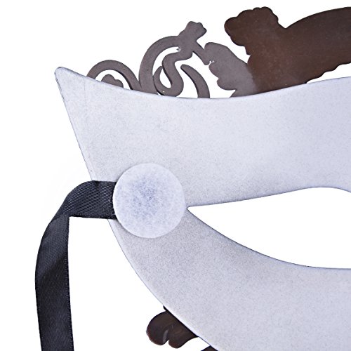 Coofit Mens Maskerade Maske Gesicht Griechischen und Römischen Stil Venezianische Halbmaske - 7