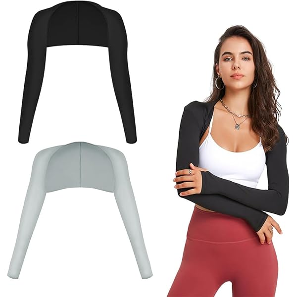 GXGM Manicotti Per Le Braccia Da Donna,Coprispalle Donna,Protezione UV