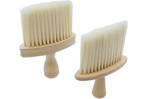 ONEBO 2 Piezas Brocha Limpieza Coche,Cepillo para Polvo Interior de Coche,para Limpiar Las Rejillas del Aire Acondicionado,el Centro del salpicadero y Otros Elementos del Interior