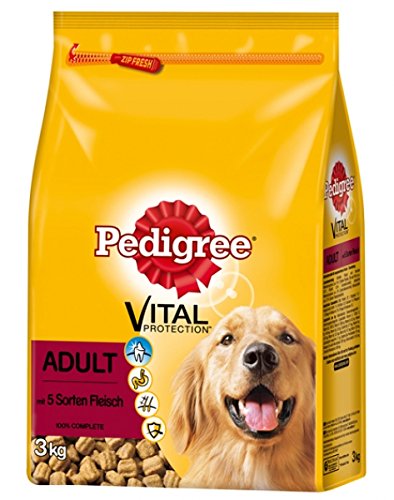 Preisvergleich Produktbild 3kg PEDIGREE MC 5 SORT.FLEISCH