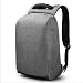 Produktbild SUNQQC Diebstahlsicherer männlicher Rucksack-spritzwassergeschützter Frostschutzmittel-15,6-Zoll-Laptop-Rucksäcke mit USB-Aufladungsreisemännern,Grey