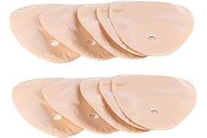 LEINGGG Kolostomiebeutel,Einweg Stomabeutel,Einteiliger Stomabeutel,10 Stück/Packung Einteiliges System Stomabeutel Medizinische entleerbare Beutel Kolostomiebeutel für die Kolostomie Ileostomie Stomapflege