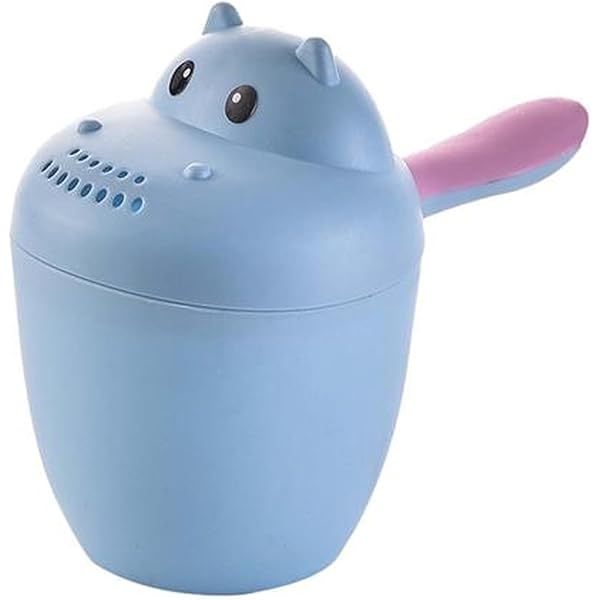 Tazza Di Risciacquo B&eacute;aba Per Bagnetto - 2 In 1, Con Doppio Getto E Coperchio, In Silicone