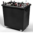 Recycled Bottle Skip 135ltr Black | Bar Truck, Glass Bottle Recycling ...