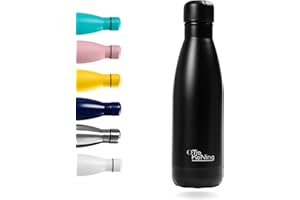 Gourde isotherme 500 ml - Otto Koning - Bouteille d'eau Isotherme conserve les boissons froides pendant 24 heures et les boissons chaudes pendant 12 heures. Gourde isotherme étanche sans BPA.