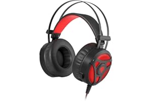 Genesis Neon 360 Cuffie Gaming con Microfono LED Jack da 3,5mm USB per PC grandi paraorecchie
