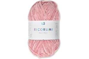 Frida's Wollhaus Rico Design Ricogurumi Nilli Nilli Lana de chenilla Amigurumi suave aterciopelada para tejer ganchillo, 30 colores (007 | salmón)