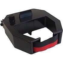 Nastro Inchiostro Per Timbro Orologio QuickClocks QC500E - Ricambio Ufficiale Nero/rosso - Foto 6