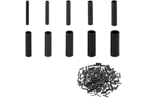 CUICANFLA Lot de 200 Manchons à sertir pour Ligne de pêche, Manchons à sertir en cuivre pour leurre de mer, Bateau, Plate-Forme de pêche, Manchons à sertir de différentes Tailles dans Une boîte