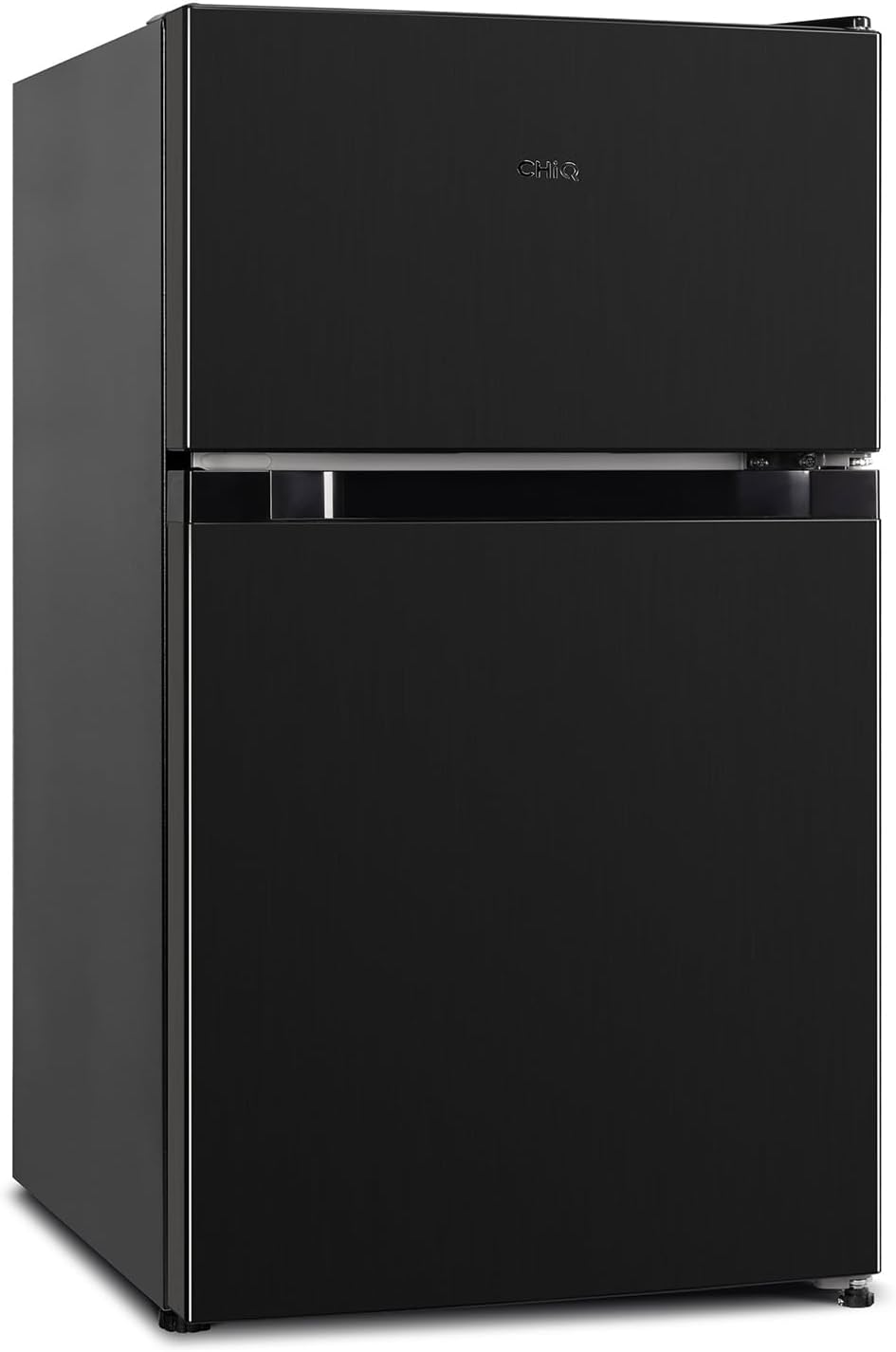 CHiQ Bajo Encimera Frigorífico Combi Bajo Encimera, 86L(65/21), Termostato Ajustable, Bajo Ruido, Para Dormitorio, Cocina, Oscuro