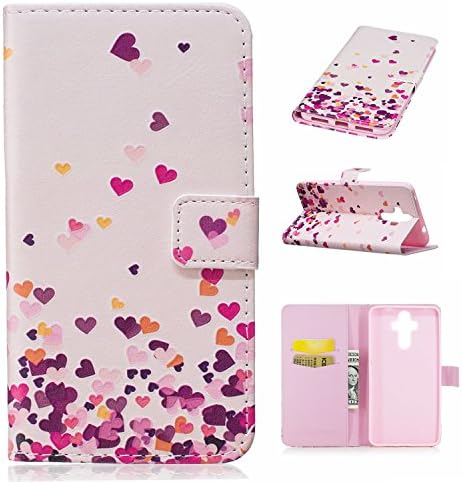 Yaking® Huawei Mate 9 Case PU Leather Stand Flip Cover Wallet Printing Business style Phone Case Cover for Huawei Mate 9