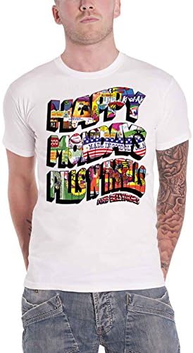 Happy Mondays T Shirt Pills N Thrills band logo Official Mens White XL