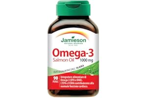 JAMIESON LABORATORIES Jamieson Omega 3 Salmon Oil 90 Perle, 150 Grammi
