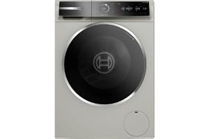Bosch Front Load Washing Machine, WGB2560XGC, 10kg, 1600RPM, Silver Inox, German Engineering