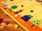Lifestyle Kinderteppich Spielwelt Gelb in 4 Größen !!! Sofort Lieferbar !!! - 4