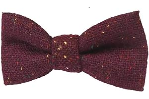 DB DICKIE BOW Children's Kids Boys Luxury Wool Elasticated Bow Tie - Page boy, gift, wedding, smart, butterfly bow tie, adjustable