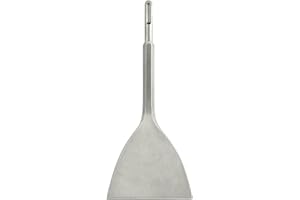 MEWTUSH SDS Plus Tile Chisel, Sds Max 280 X 120 Mm, Scalpello Sds Max Inclinato per Martello, Scalpello Muratore Largo Compatibile Con Punte Sds Plus per Mazzetta Muratore E Demolizione