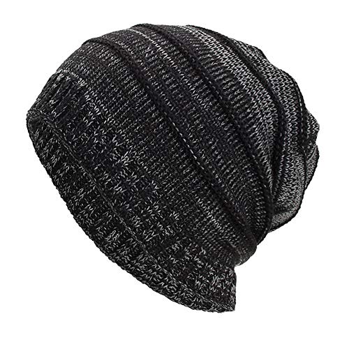 Preisvergleich Produktbild JUSTSELL Mütze Unisex Herbst Winter, Damen Herren Einfarbig Beanie Hütte Strickwaren Schlapphut Häkeln Schirmmütze Ski Mütze Casual Outdoor Wandern Hut Temperament Hütte