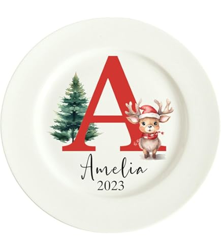 Personalized Kids Pizza Plate, Custom Name Plate For