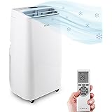 NANTAI - Climatizzatore mobile - Wifi - 3500W - 12000 BTU - Design compatto - Gas R290 - Potente - Eco-responsabile - Classe 