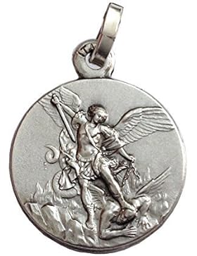 925 Sterling Silber Medaille Erzengel St. Michael