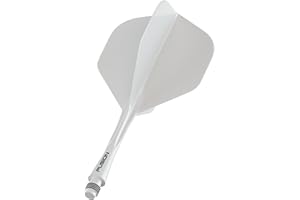 ‎WINMAU WINMAU Fusion integriertes Dart-Flight- und Schaftsystem – 1 Set pro Packung (insgesamt 3 Flights und Schäfte)