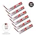 Produktbild FancyWhoop 6pcs 300mAh HV 1S Lipo-Batterie FPV-Batterie 30C 3.8V mit JST-PH 2.0 Powerwhoop-Anschluss für kleine Whoop-Drohne