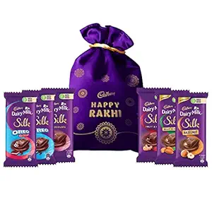 Cadbury Rakhi Silk Potli Pack, 343g