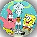 Produktbild Fondant Tortenaufleger Tortenbild Geburtstag Spongebob T8