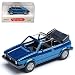 Produktbild VW Volkswagen Golf I Ozean Blau Metallic Cabrio 1979-1993 H0 1/87 Wiking Modell Auto mit individiuellem Wunschkennzeichen