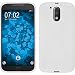 Produktbild PhoneNatic Case für Motorola Moto G4 Plus Hülle Silikon weiß X-Style + 2 Schutzfolien
