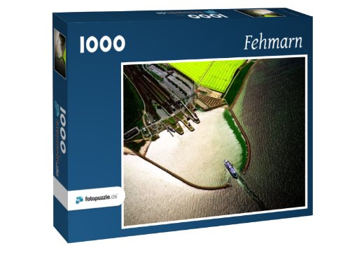 Preisvergleich Produktbild Fehmarn - Puzzle 1000 Teile mit Bild von oben