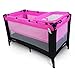 Cute Baby-Travel Cot- Playpen- Bassinet -changingmatt(Black/Pink) - (PB618/2)