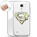 Produktbild FINOO  | Samsung Galaxy S4 Weiche Flexible lizensierte Silikon-Handy-Hülle | Transparente TPU Cover Schale mit Superman Motiv | Tasche Case mit Ultra Slim Rundum-Schutz | Mum transparent