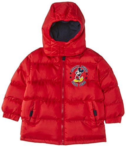 Disney Baby Boys Mickey Mouse NH0007 Coat, True Red, 0-6 Months (Manufacturer Size:6 Months)