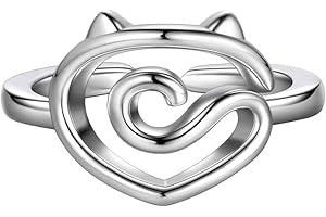 FUKAJOMFEN Häkelringe für Finger, Garn, gestrickte Fingerhüte, Ringe, handgefertigtes Damen-Accessoire, handgefertigt für geliebte Menschen, 1, Siehe Abbildung