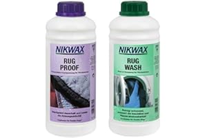 ‎NIKWAX Nikwax Rug Wash Waschmittel und Rug Proof Imprägnierung für Pferdedecken