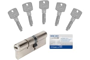 Bricard CYLINDRE A6, 40+50 Débrayable 5 Clés