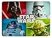New! Boys & Girls 3D Dinner Activities Placemats in Different Designs (Star wars (2) Blue)