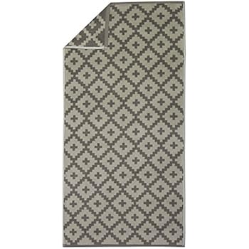 HomeLife Badezimmerteppich, rechteckig, aus Baumwolle, hochwertig