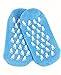 Makhry SPA Moisturizing Gel Socks with Vitamin E For Dry Cracked Heel Care Skin Repair Therapy Treatment Comfy Recovery Socks (Blue)