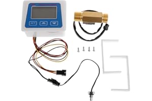 BIlinli Enregistrement de Temps de température de débitmètre de débitmètre d'eau de Digital avec la sonde de débit G1 / 2