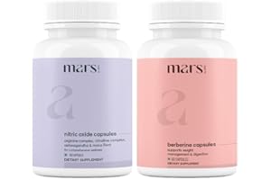 MARS BY GHC Mars NitroBurn Combo: Powered by Nitric Oxide & Himalayan Berberine - Pack of 1