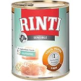 Rinti Hundefutter Sensible Huhn & Reis 800 g, 12er Pack (12 x 800 g)
