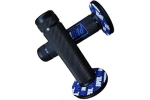 NICOLIE Poignées de Guidon de Moto en Gel de 2,2 cm Compatibles avec Moto CRF, YZF, Pro Taper, Motocross, Pit Bike - 8