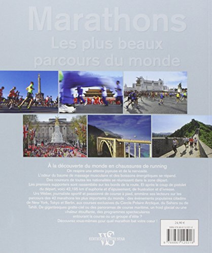 Book's Cover of MARATHONS - Les plus beaux parcours du monde